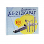 Дарсонваль Карат ДЕ-212: корпус-генератор с сетевым адаптером и четыре стеклянных электрода