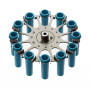 Центрифуга лабораторная Liston C 2204 Classic с открытой крышкой и ротором на 12 пробирок