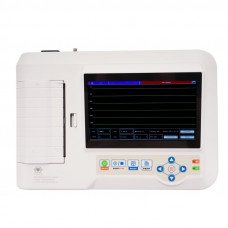 Электрокардиограф Med-Mos ECG600G 12-канальный с экраном 7 дюймов и бумагой 110 мм