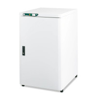 Компрессор стоматологический безмасляный Ekom DK50 2V S/M в шкафу с мембранным осушителем на две установки