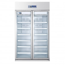 Холодильник фармацевтический Haier Biomedical HYC-940, 890 л, две стеклянные двери, +2...+8 °C