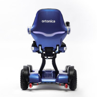 Кресло-коляска с электроприводом Ortonica Pulse 750 с автоматическим складыванием от пульта, всенаправленные колёса, базовая комплектация