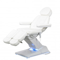 Педикюрное кресло SilverFox MZ 7533 с электроприводом, 3 мотора, подсветка, подголовник с отверстием для лица, до 210 кг