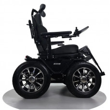 Кресло-коляска вездеход с электроприводом Caterwil Ultra 4WD PRO, автомобильные колёса 425 мм, 12 км/ч, клиренс 130 мм