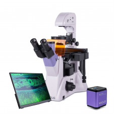 Микроскоп люминесцентный инвертированный цифровой MAGUS Lum VD500 LCD с камерой 4K и монитором