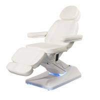 Косметологическое кресло SilverFox MZ 7514 (MK75) с электроприводом, 4 мотора, подсветка основания