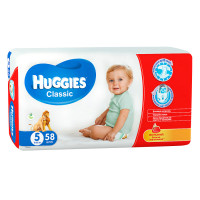 Подгузники Huggies Classic SoftDry 11-25 кг 58 шт