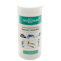 Dezaurum Альфа-Вайп салфетки дезинфицирующие 120 шт с диспенсером