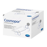 Повязка Cosmopor Antibacterial самоклеющаяся серебросодержащая 8х10 см 25 шт