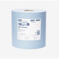 Материал протирочный Tork Advanced Wiper 420 Blue W1 Performance 130050 2 слоя 37 см 510 м 1500 листов