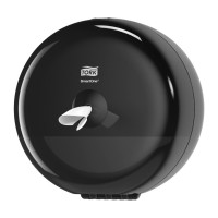 Диспенсер для туалетной бумаги в мини-рулонах Tork SmartOne 681008 черный