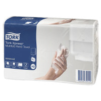 Полотенца Tork Xpress 471117 Multifold сложение 2 слоя 21х23,4 см 190 листов 20 шт