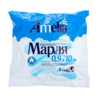 Марля отрез Амелия 34 г/м 10 м 25 шт