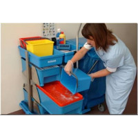 Тележка медицинская транспортировочная Mobilette Healthguard Big PBT3H