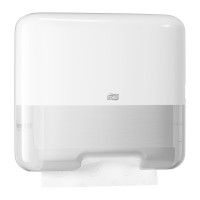 Мини-диспенсер для листовых полотенец Tork Singlefold ZZ С 553100 белый