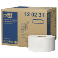 Туалетная бумага Tork Advanced 120231 2 слоя 10 см 170 м 1214 листов 12 шт