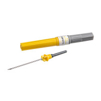 Игла Vacuette 0,9*38 мм 20G желтая (100шт/уп) двусторонняя к вакуумной системе