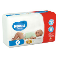 Подгузники Huggies Classic SoftDry 3-6 кг 18 шт