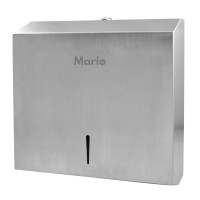Диспенсер для бумажных полотенец Mario 9909  матовый металл
