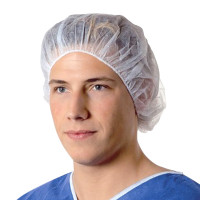 Шапочка-берет с резинкой Foliodress cap Comfort  Universal  белый 100 шт 9924662