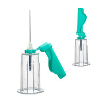 Игла VACUETTE® VISIO PLUS зеленая  0.8х38мм 21G 1/2 в комплекте с держателем VACUETTE® QUICKSHIELD 30шт/упак