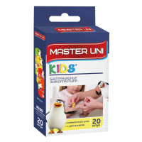 Пластырь Master Uni детский 20 шт