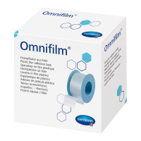 Пластырь Omnifilm гипоаллергенный пленка 2,5 см 5 м прозрачный