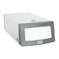 Диспенсер для салфеток 32х33 Tork 271600 серый