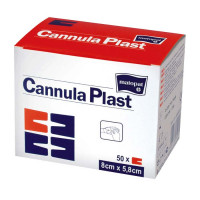 Повязка Cannula Plast для канюль стерильная 5,8х8 см 50 шт