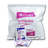 Бонацид салфетки дезинфицирующие 50 шт