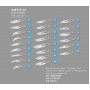 Лезвие съемные Huaiyin Medical №15 стерильные 100 шт