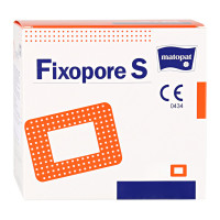 Повязка Matopat Fixopore S нетканая с подушечкой стерильная 8х15 см 50 шт