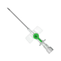 Катетер-канюля внутривенный Apexmed Flexicath с крыльями и дополнительным портом G17 стерильный 100 шт
