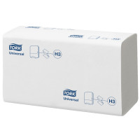 Полотенца Tork Universal 120108 ZZ сложение 1 слой 23х23 см 250 листов 20 шт