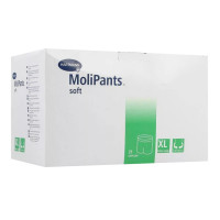 Штанишки MoliPants Soft удлиненные эластичные  для фиксации прокладок XL 25 шт 9477932