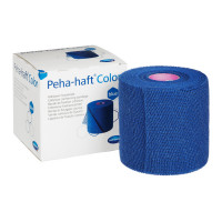 Бинт Peha-haft самофиксирующийся 8 см 20 м синий