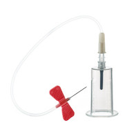 Игла-бабочка Vacuette 25G 3/4 c луер-адаптером и держателем 24 шт