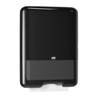 Диспенсер для листовых полотенец Tork Singlefold ZZ С 553008 черный