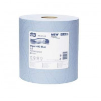 Материал протирочный Tork Advanced Wiper 440 Blue Performance 130080 3 слоя 37 см 255 м 750 листов