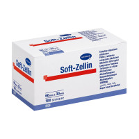 Тампоны Soft-zellin спиртовые 30х60 мм 100 шт