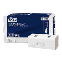 Полотенца Tork PeakServe 100585 ультрамягкие 1 слой 410 листов 12 шт