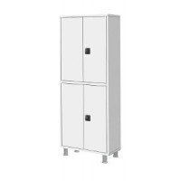 Шкаф двухстворчатый медицинский с ригельным замком МСК-648.12