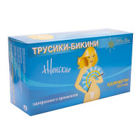 Трусики-бикини для депиляции женские White line 100 шт