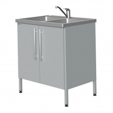Стол-мойка СОВЛАБ-800 НЖ-2 80х60х90 см